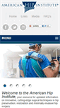 Mobile Screenshot of americanhipinstitute.com